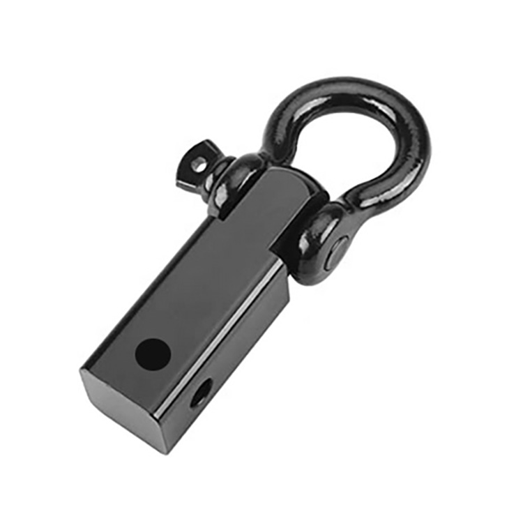 5T aluminum hitch receiver at D-shackle